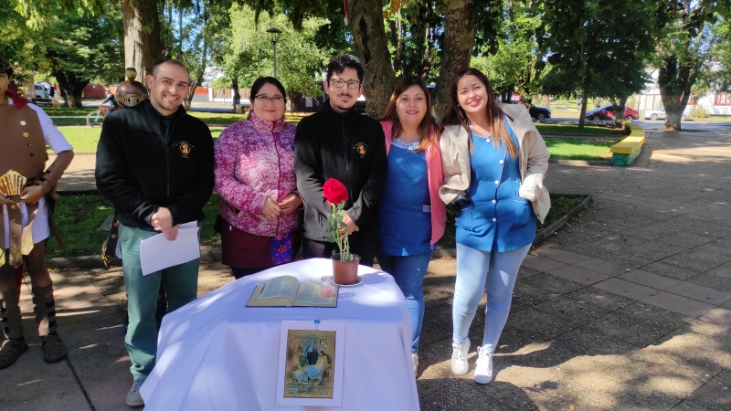 Vía Crucis en espacio abierto